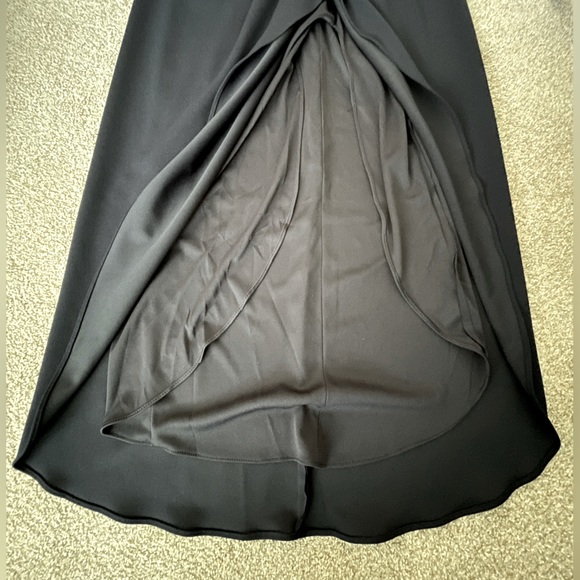 BHLDN Halter-Neck Navy Maxi Dress w/ side-slit. Never worn! - Picture 12 of 12